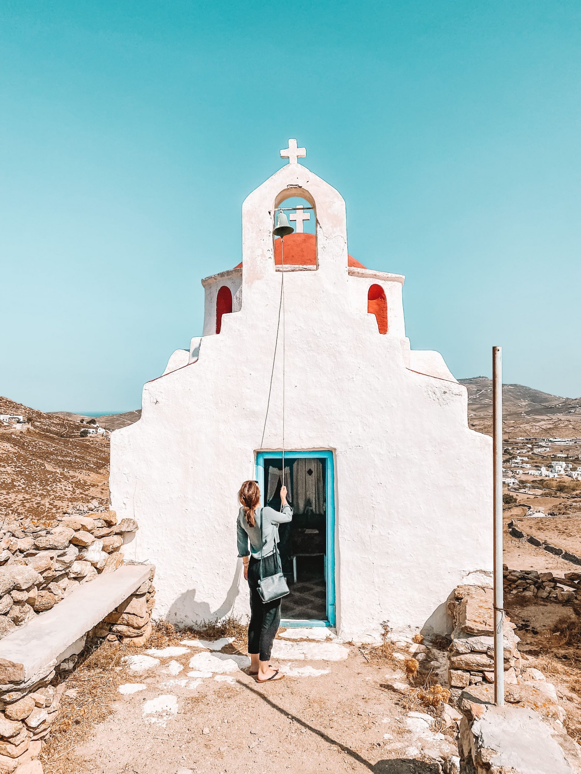 Kirche auf Mykonos