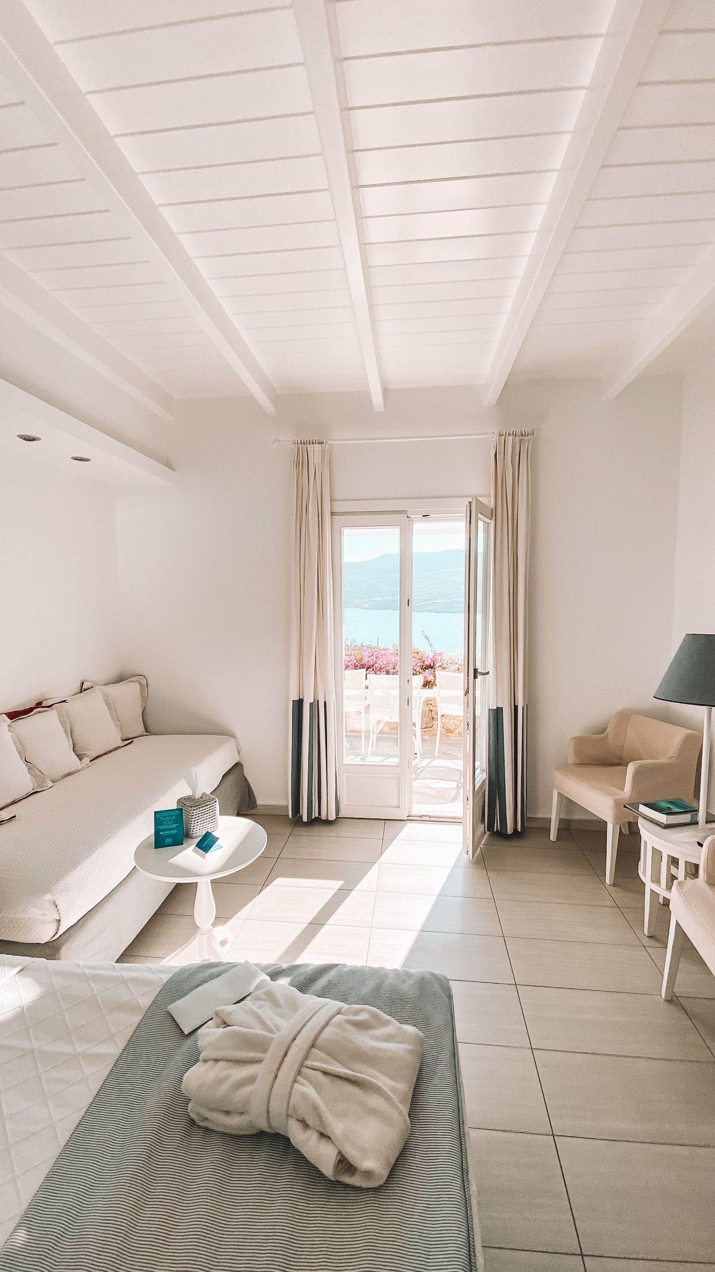 Hotelzimmer auf Mykonos